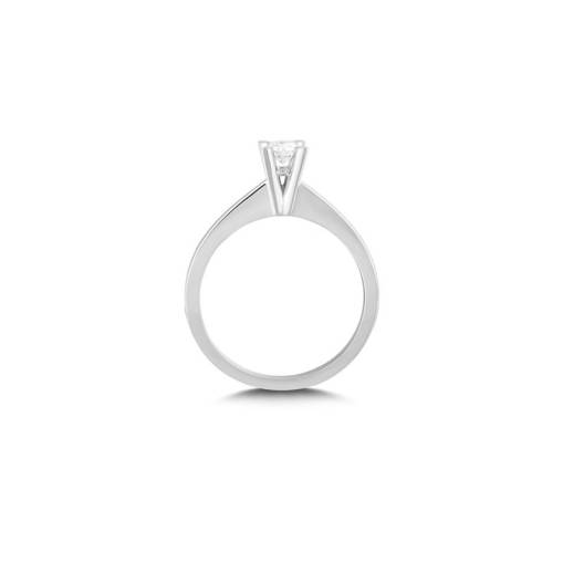 0.16ct Pırlanta Tektaş Yüzük-18k - 2